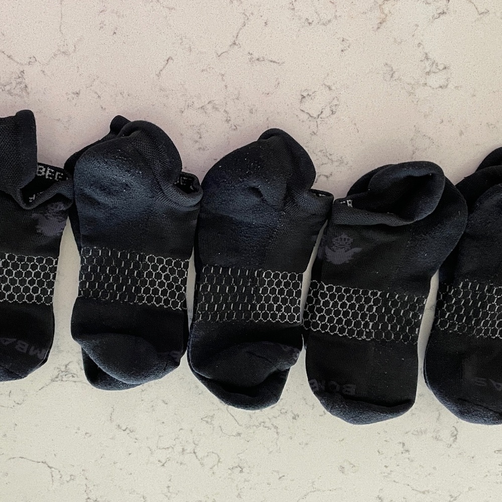 Bombas Black No Show socks - Women’s Large